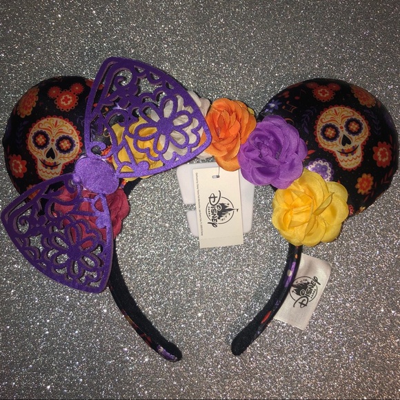 Disney Accessories - Disney Parks Dia de los Muertos coco Minnie Ears